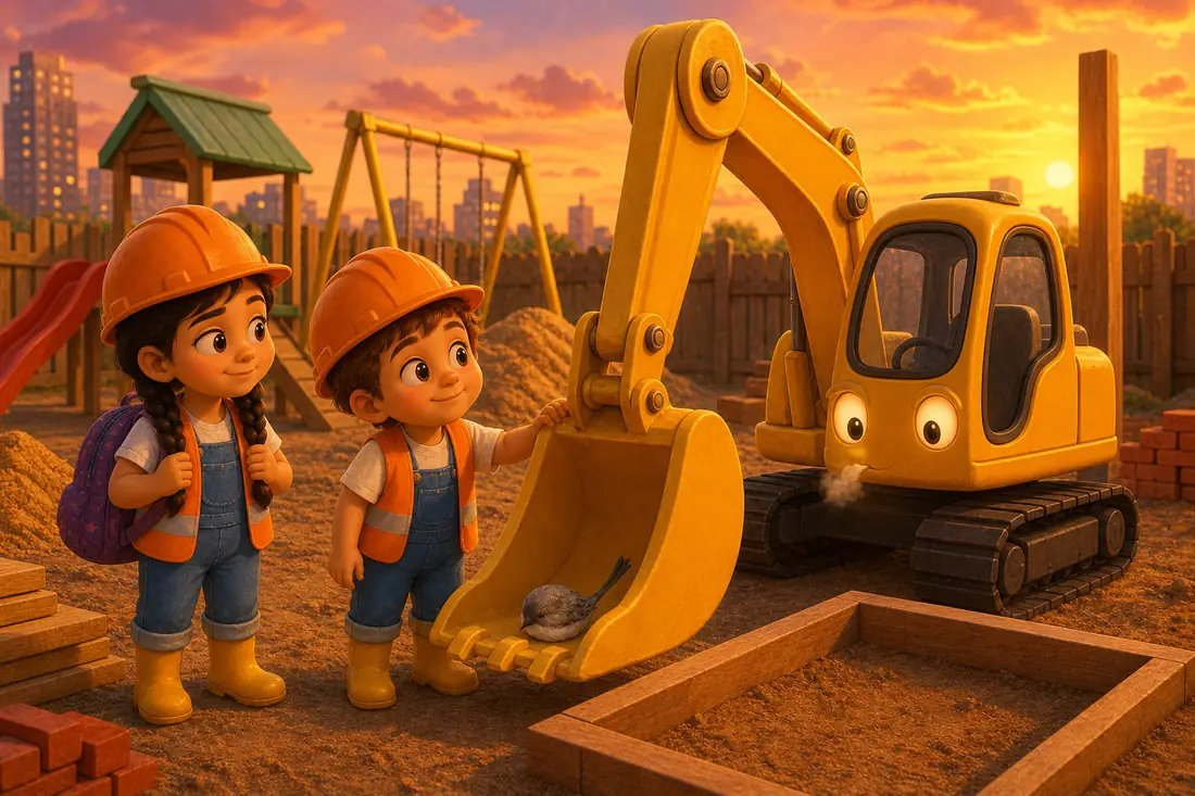 Бублик на стройке