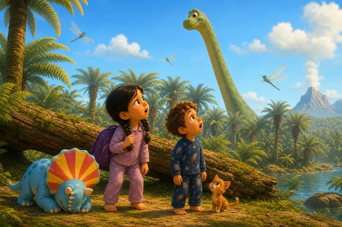 Бублик - укротитель динозавров