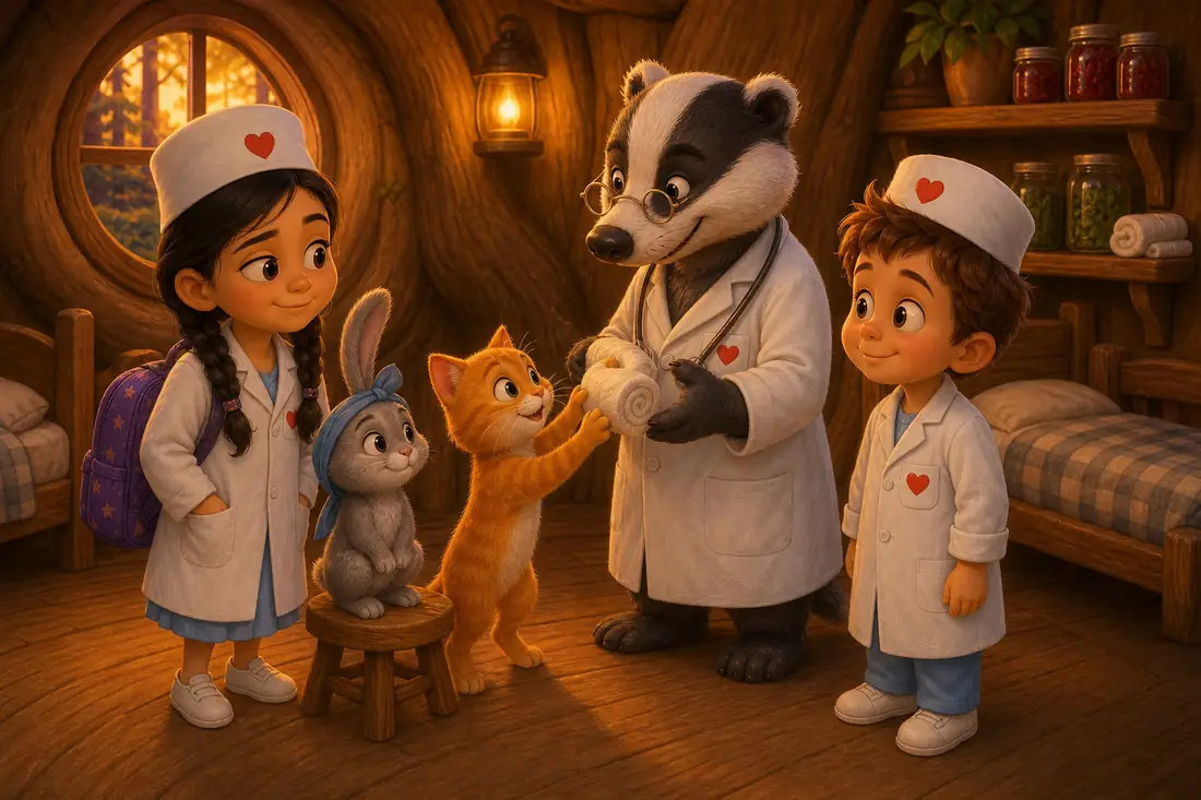 Бублик в лесной больнице