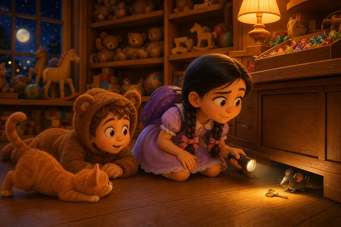 Бублик в магазине игрушек