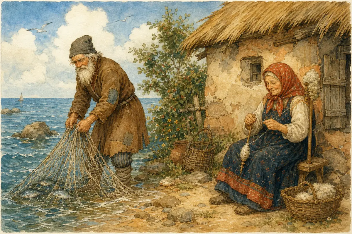 Сказка о рыбаке и рыбке
